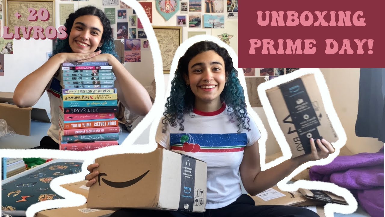 Unboxing Book Friday - apenas comprar livros me trás felicidade