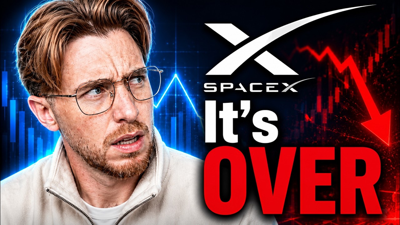 ВСЁ КОНЧЕНО! Я не могу молчать об этом обвале акций SpaceX.