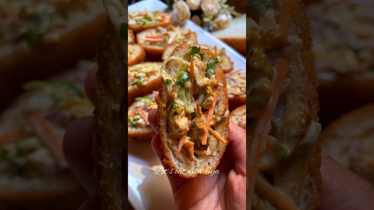 Chicken bread pocket#ramadan #iftarsnacks #iftarspecial #youtubeshorts #viral