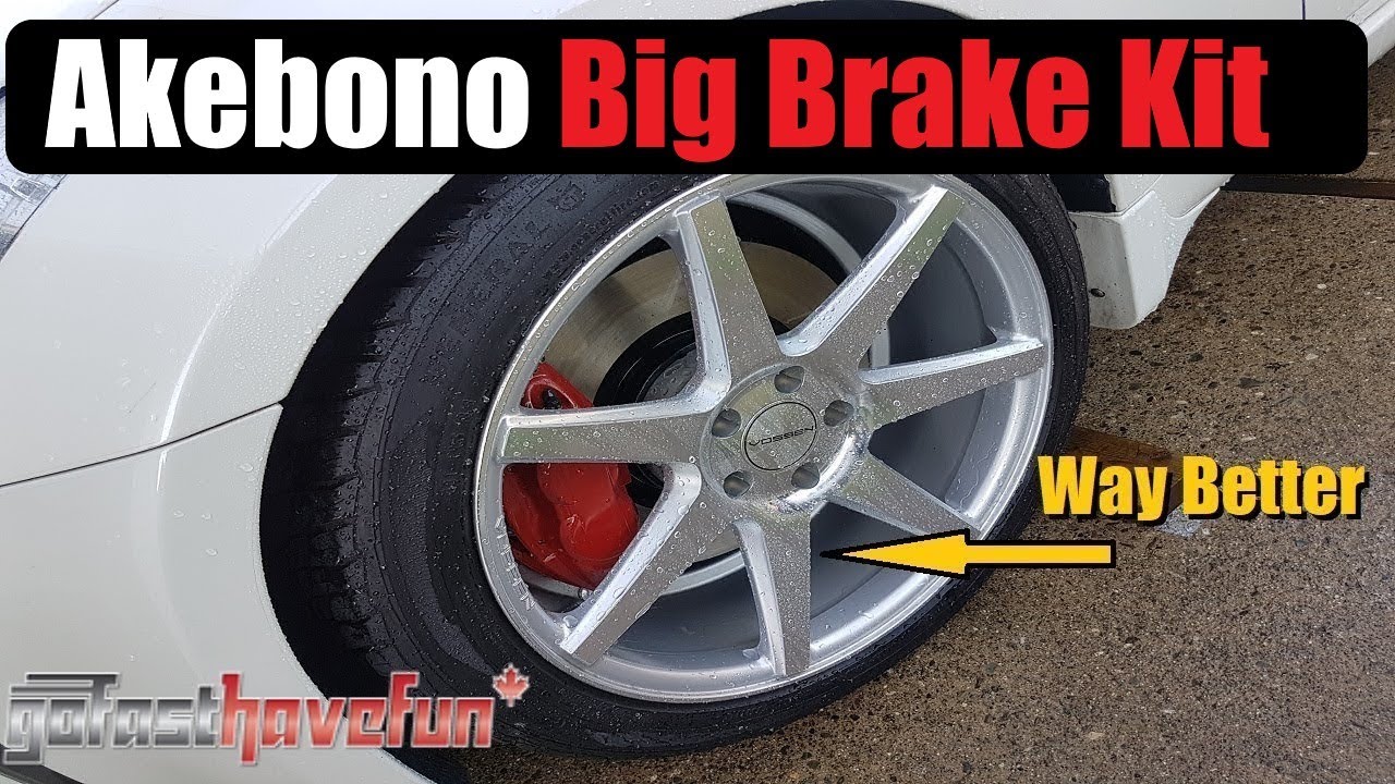 Akebono Big Brake Kit Installation with Z1 Adapters (Nissan 350Z / Infiniti G35) | AnthonyJ350
