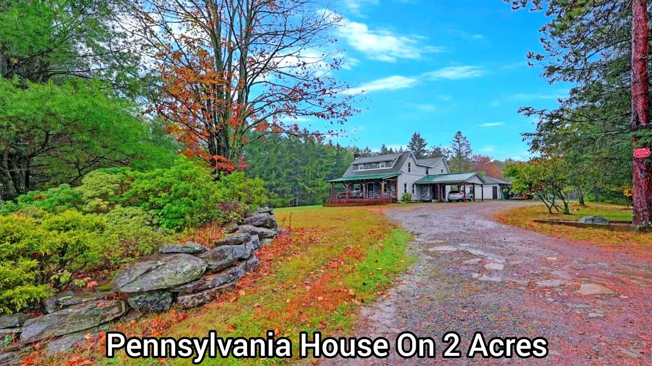 Pennsylvania House On 2 Acres | PA Real Estate | Spacious Living Spaces | Aspen Mansions
