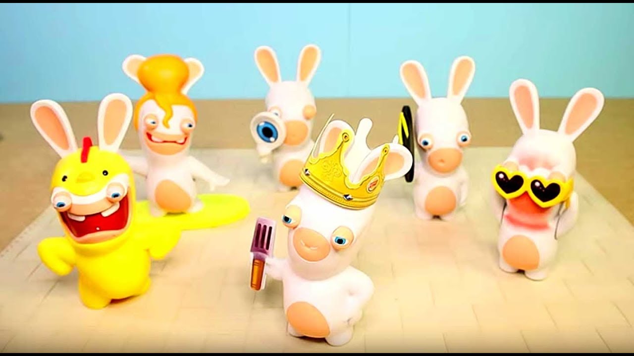 Безумные Кролики Бургер Кинг игрушки