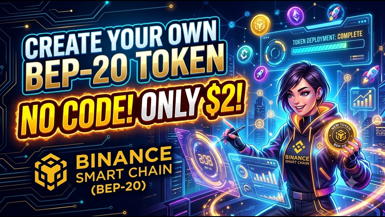 Create a Token on Binance Smart Chain (BEP20 Token) for only $2!