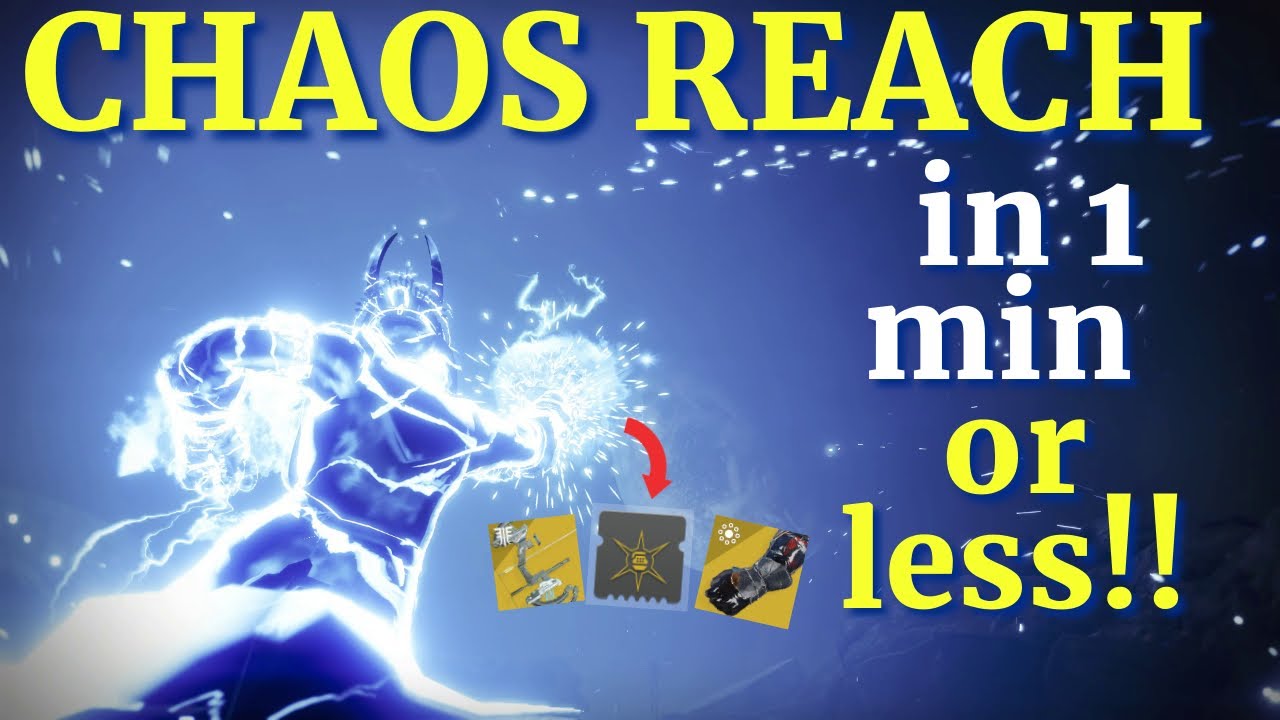 Destiny 2 New Best Warlock Build in Beyond Light? - Chaos Reach Super