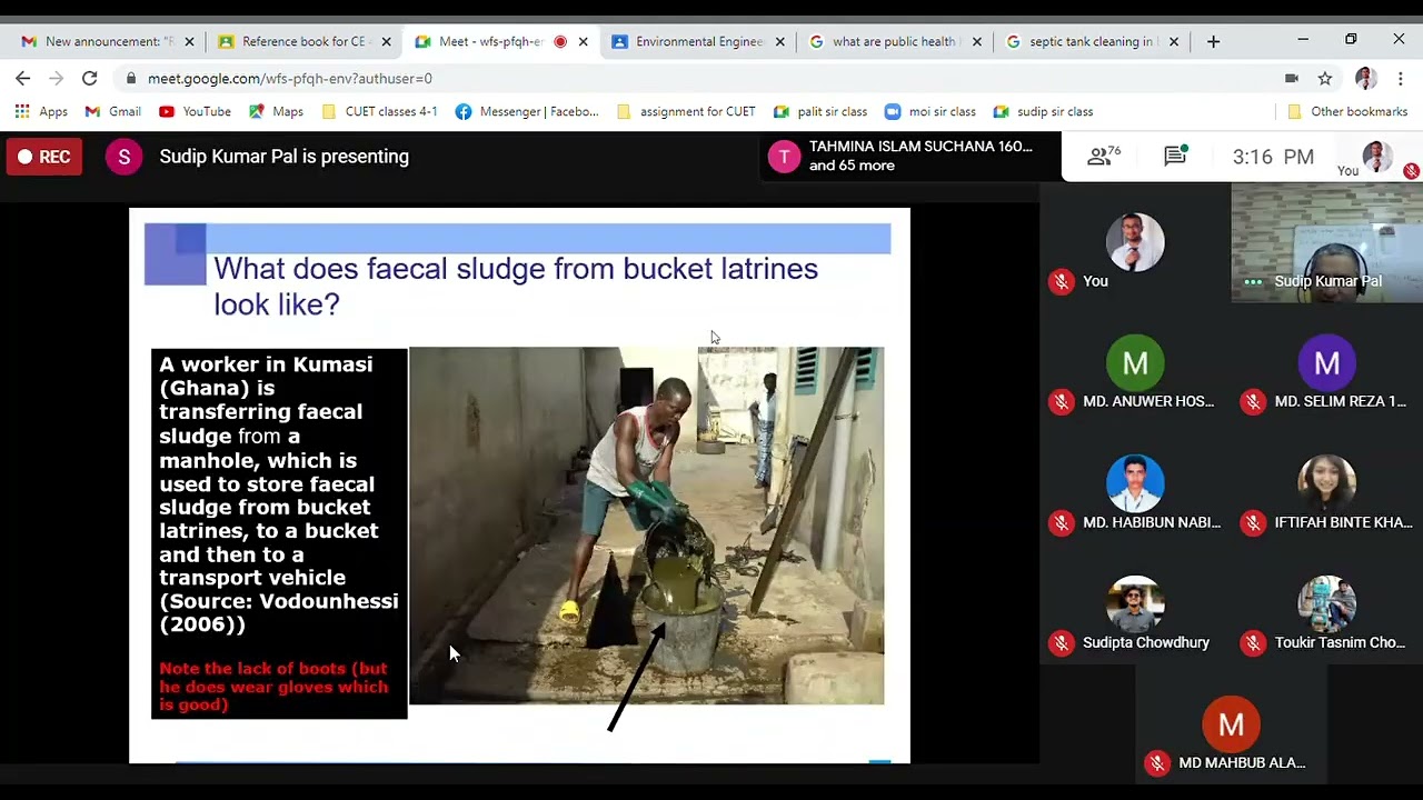 L-2 On-site sanitation: Open defecation,bucket toilet, simple pit, VIP latrine/ CE-451/ SKPal /4-1