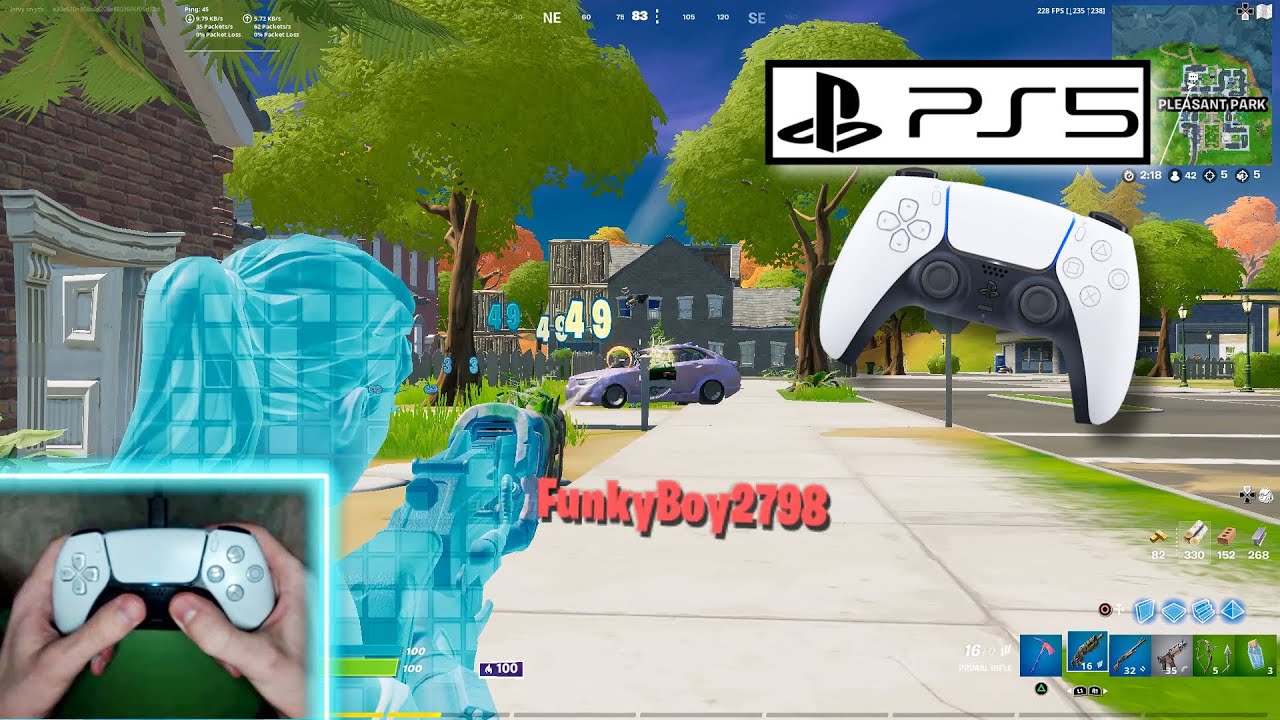 PS5 Controller Arena Highlights with Handcam (Non Claw No Paddles)