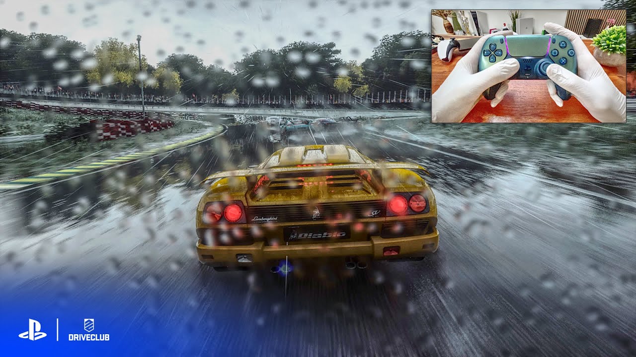 I Could Barely See the Track&hellip; | Driveclub 2026 (PS5) Heavy Rain Gameplay