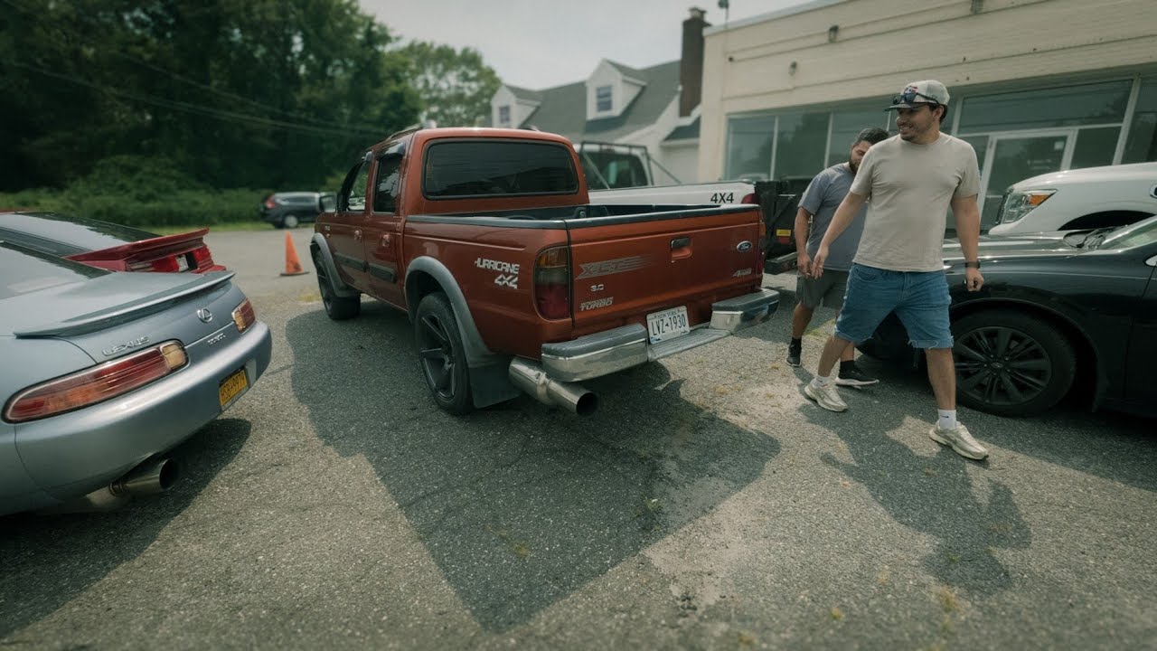 Did we really just see a 2JZ Ford Ranger !!!!