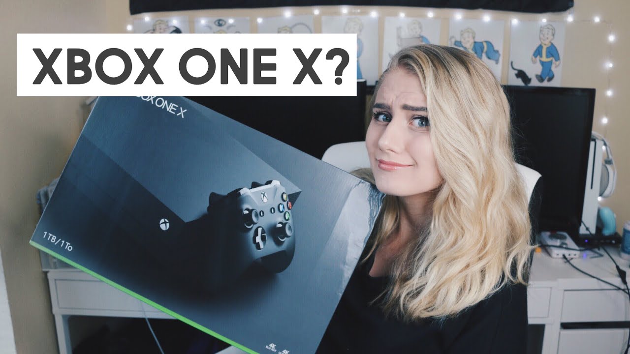 UNBOXING // Xbox One X