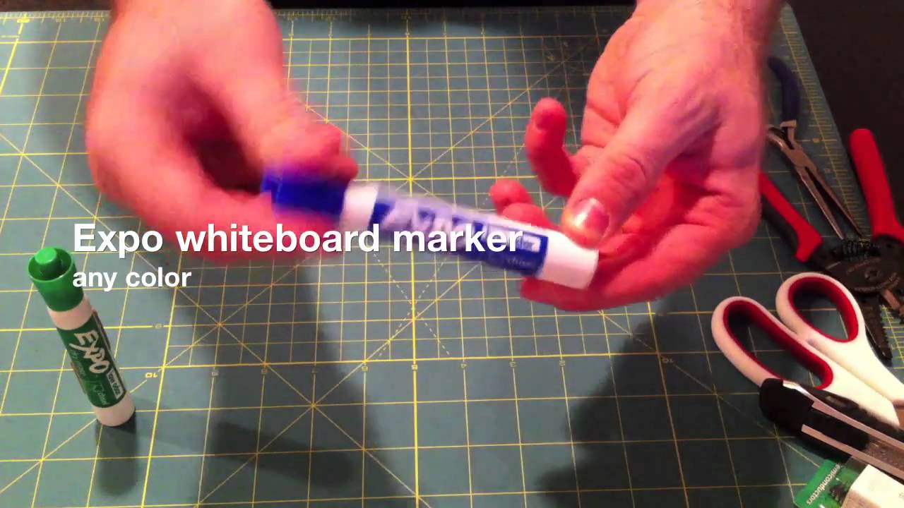 DIY iPad Stylus: Whiteboard (Expo) Marker with Conductive Foam
