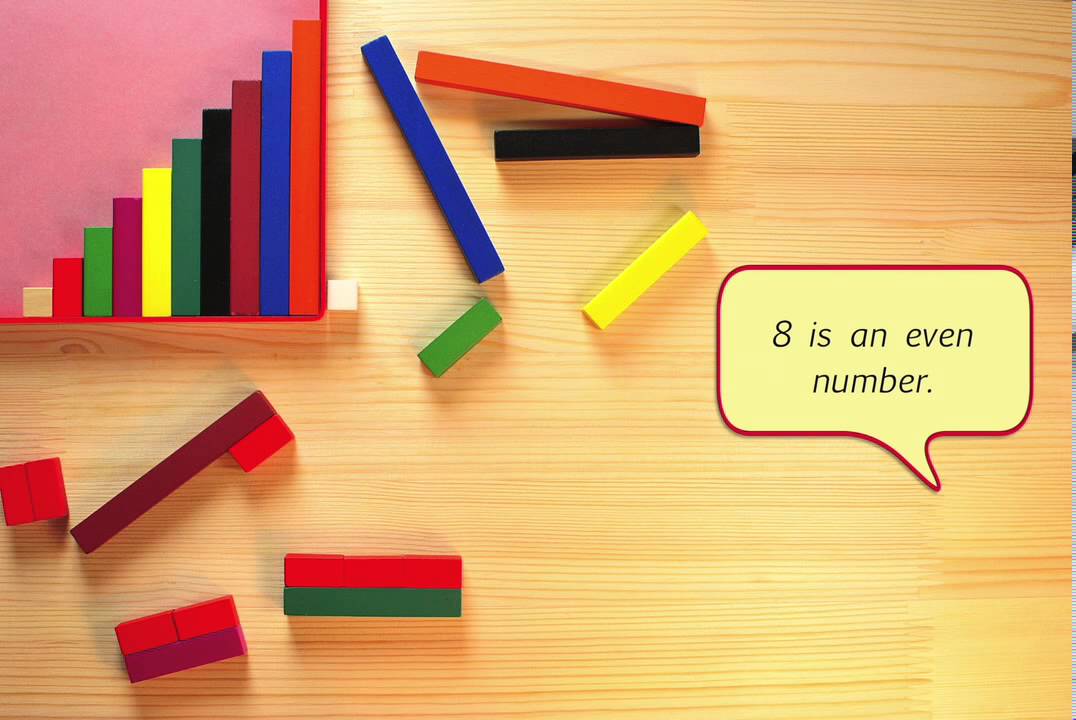 Odd and even numbers with Cuisenaire rods