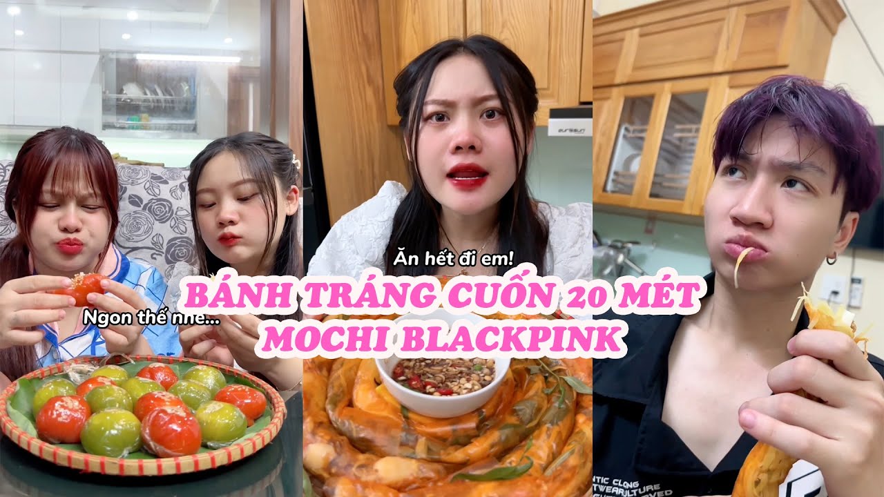Công Thức Làm Bánh Da Lợn, Mochi BlackPink, Bánh Tráng Cuốn 20M, Sầu Ngàn Lớp... | Thanh Tuyền Daily