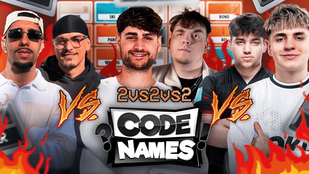 LUSTIGE  & SPANNENDE Runden CODENAMES mit Kroko vs Maus, Jussef, Eldos und Musti😂🤯| EliasN97 Gaming