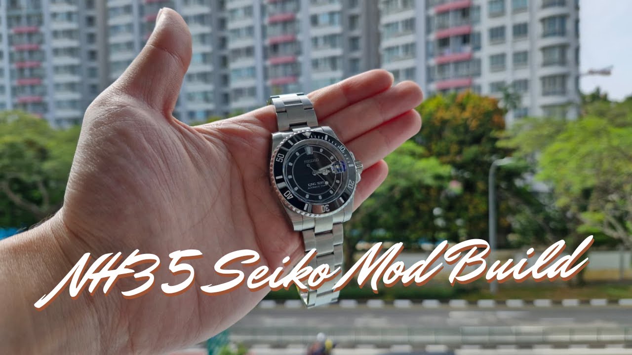 NH35 Seiko Mod Watch Build (shot on Insta360 Go Ultra)