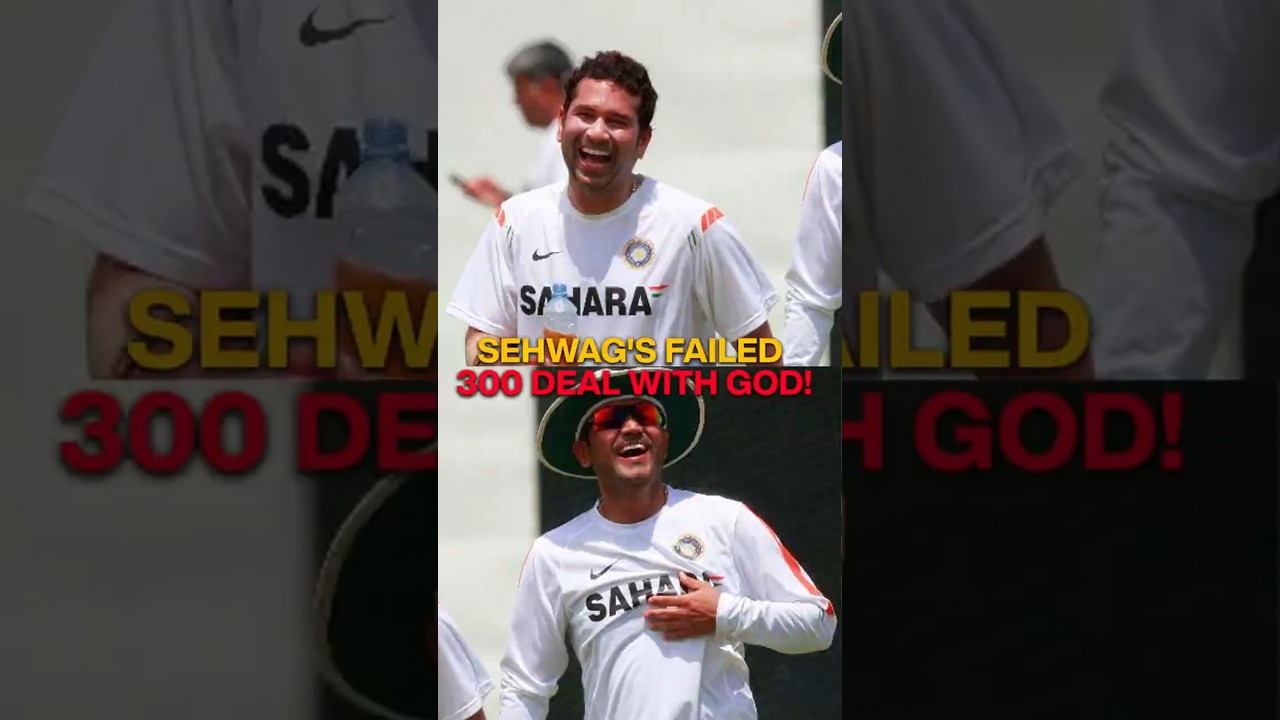 Sehwag's UNTOLD 300 Story The Promise He Couldn't Keep! 😲🏏 #VirenderSehwag #CricketLegends