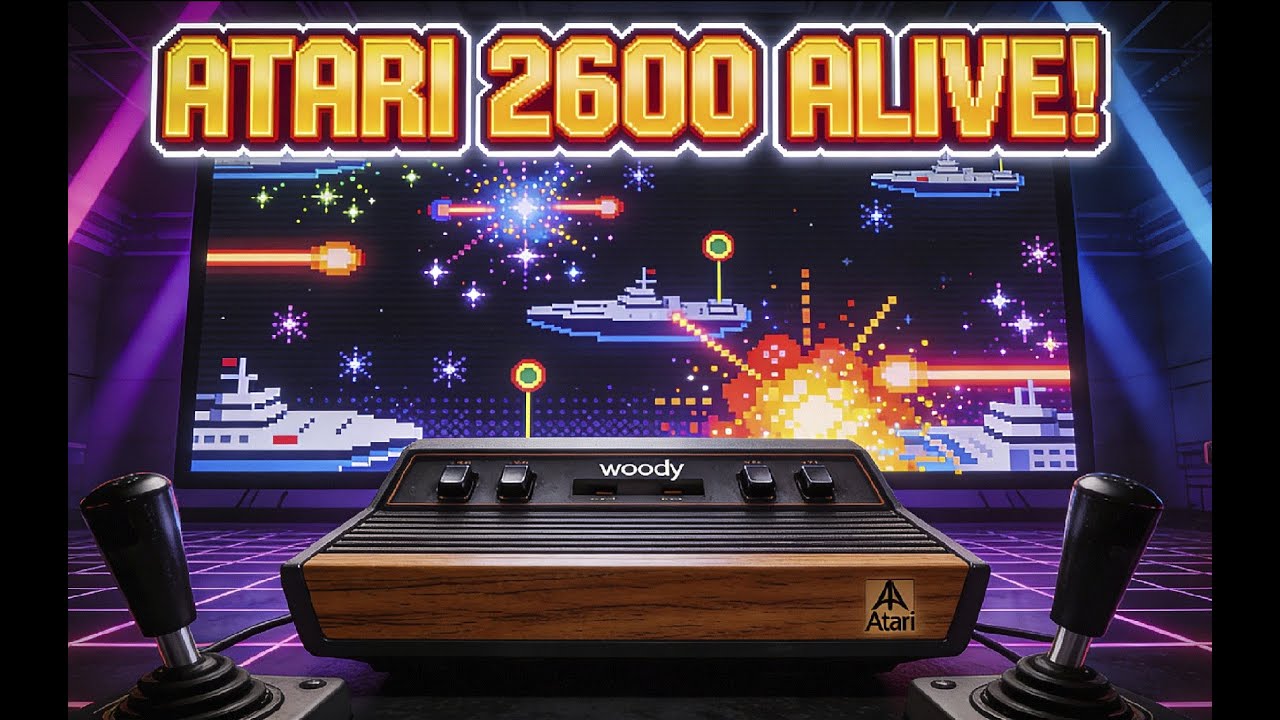 ATARI 2600 Homebrew de INFARTO!!