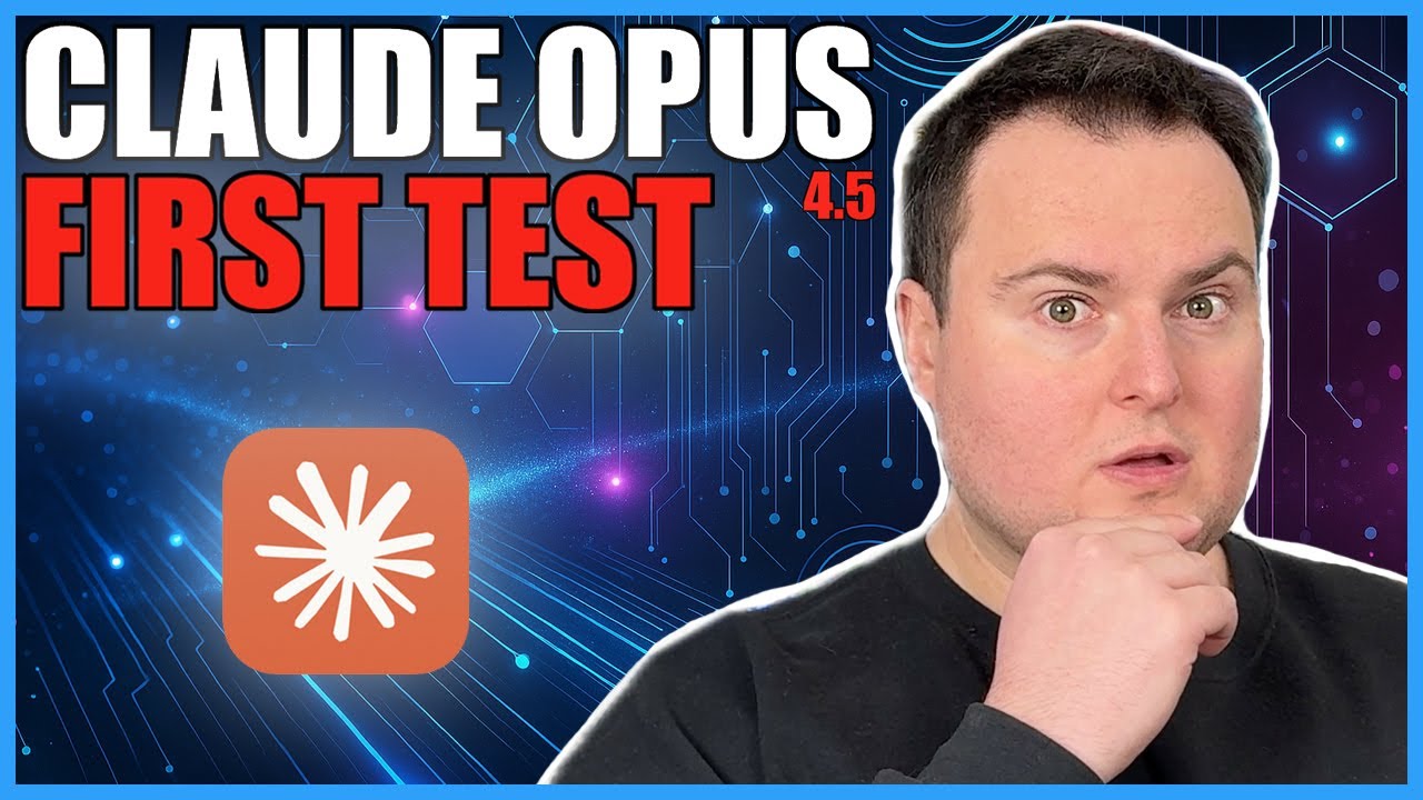 Claude Opus 4.5 First Test &ndash; The BEST Coding Model Ever!