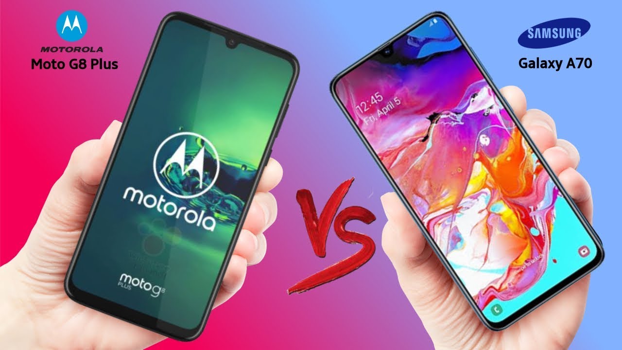 Motorola Moto G8 Plus VS Samsung Galaxy A70 - Full Comparison