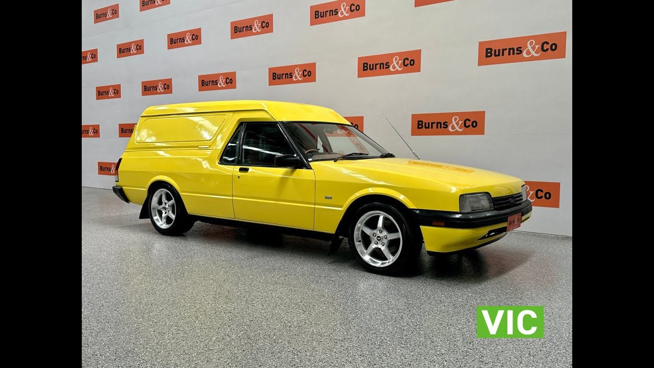 1986 Ford XF Falcon Panel Van 6 Cyl Auto