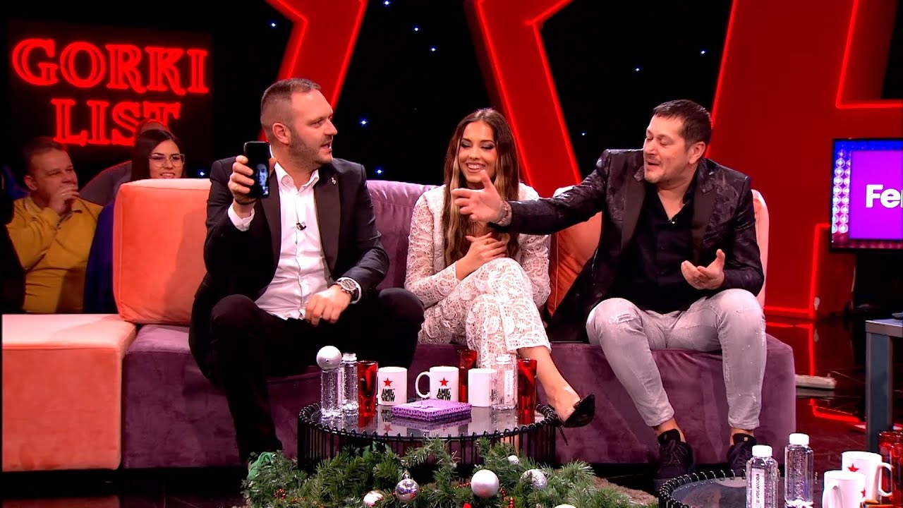 Vujadin Savić pozvao Mirku Vasiljević na video call u toku emisiju (Ami G Show S16)