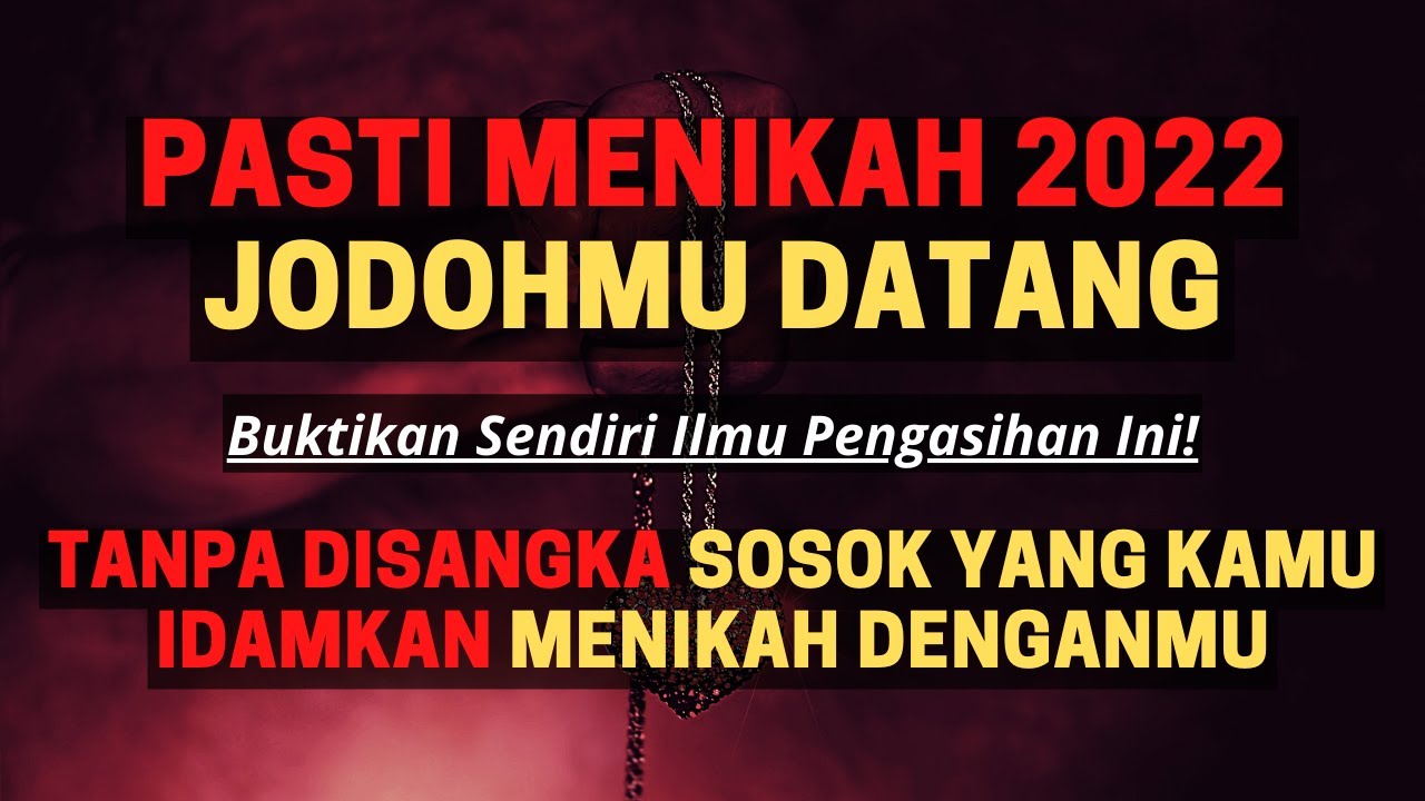 PASTI MENIKAH TAHUN INI! Amalan Ruqyah Pembuka Aura Agar Dibukakan Pintu Jodoh Dari Segala Arah
