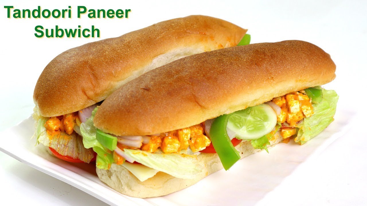 SUBWAY जैसा तंदूरी पनीर सैंडविच | Tandoori Paneer Subwich | KabitasKitchen
