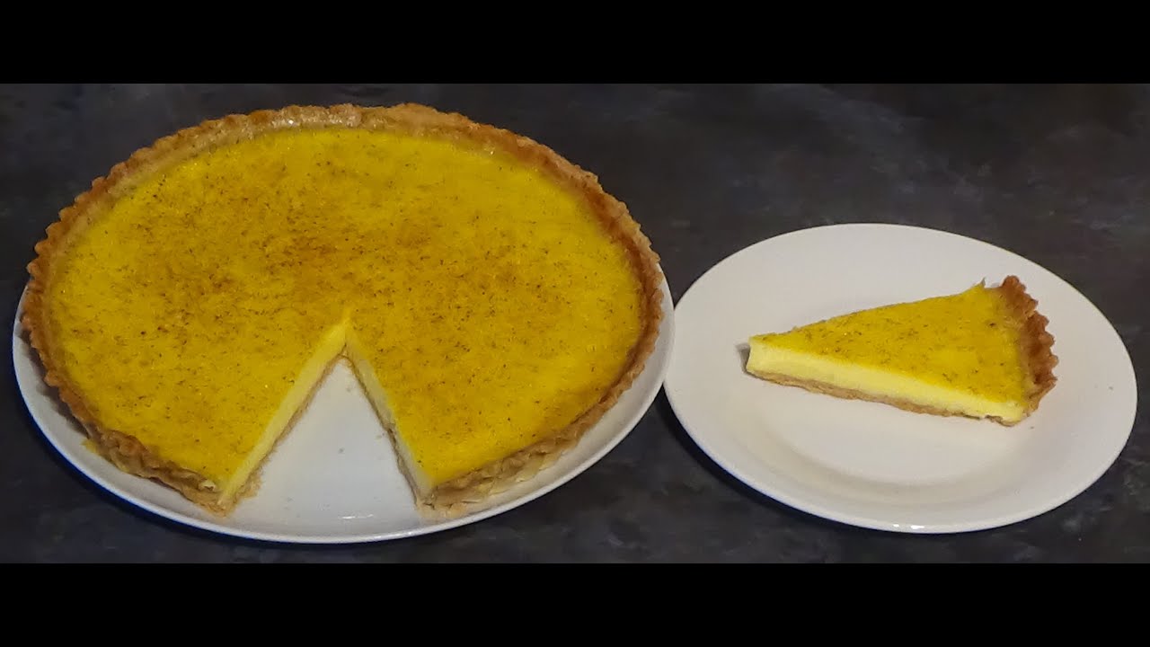 Easy egg custard tart recipe