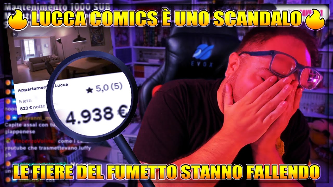 🔥LUCCA COMICS È UNO SCANDALO🔥Le fiere del FUMETTO stanno FALLENDO