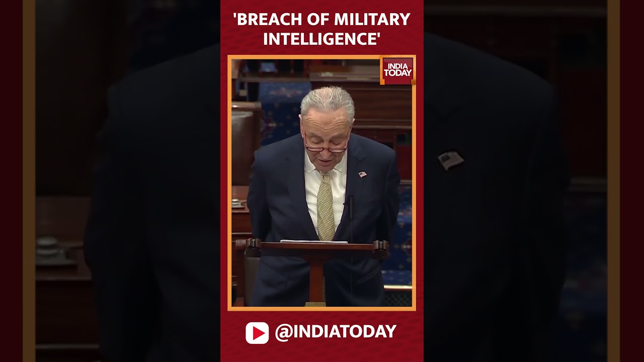 Schumer Denounces 'stunning Breach Of Military Intelligence'