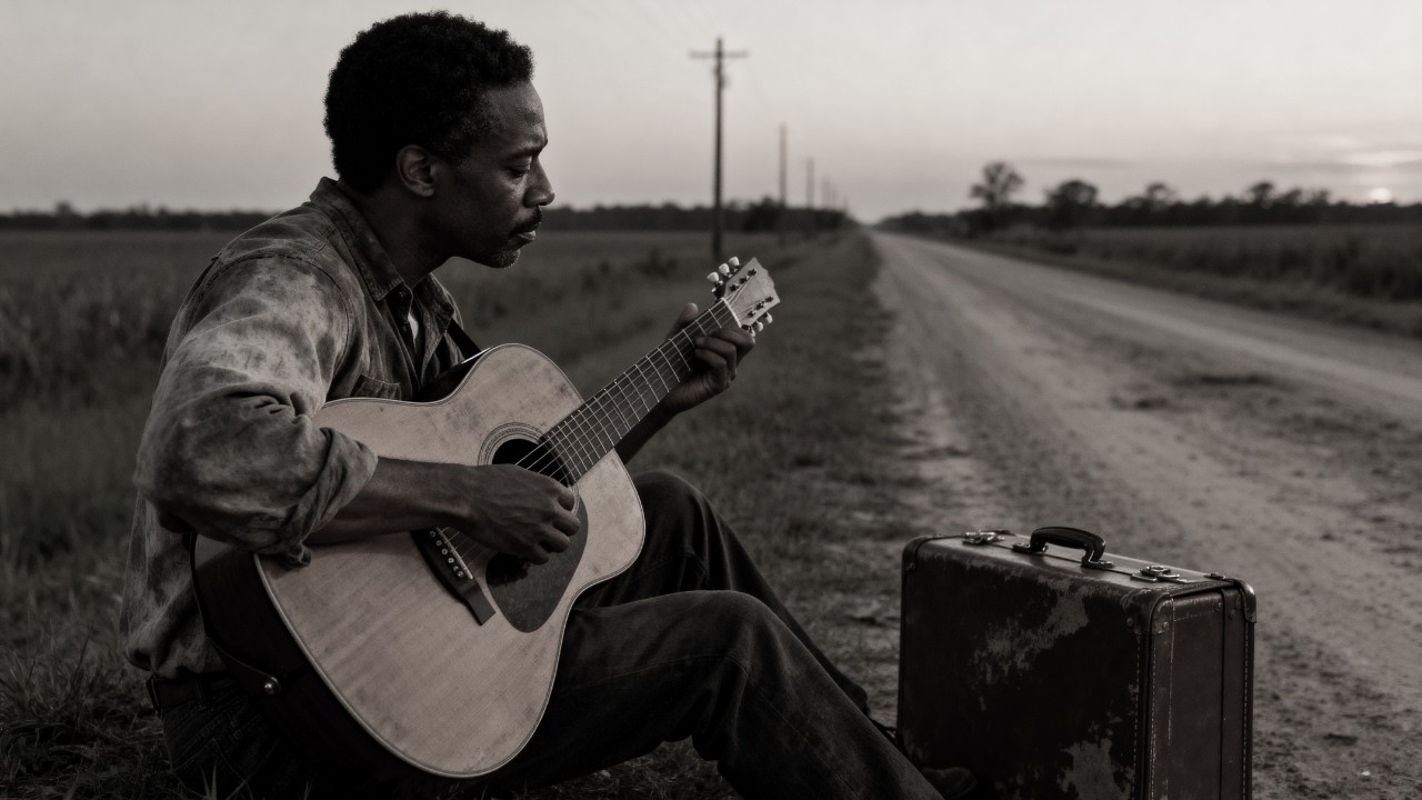 Old Pain Never Packed | Emotional Delta Blues Guitar Song