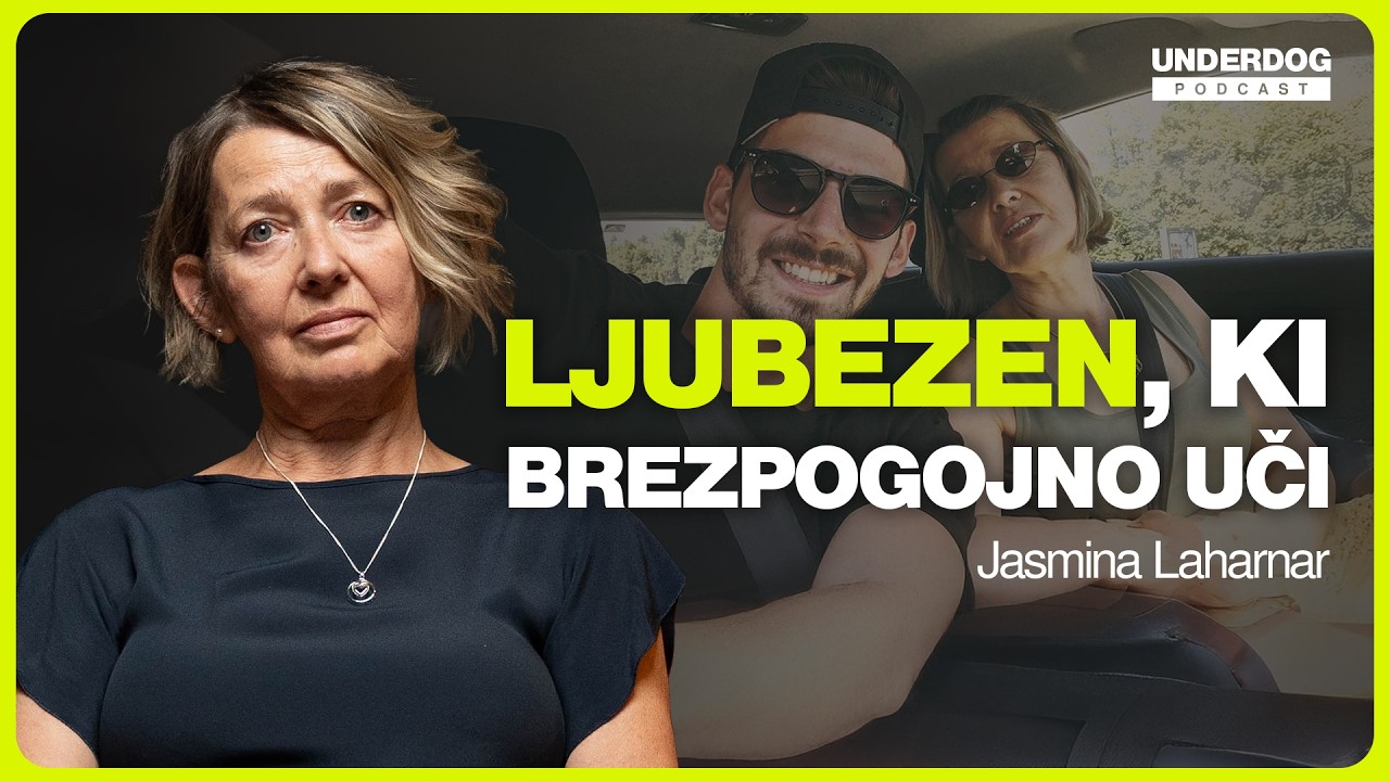 Pogovor z osebo, ki mi je dala življenje - Jasmina Laharnar⎜Underdog podcast #100
