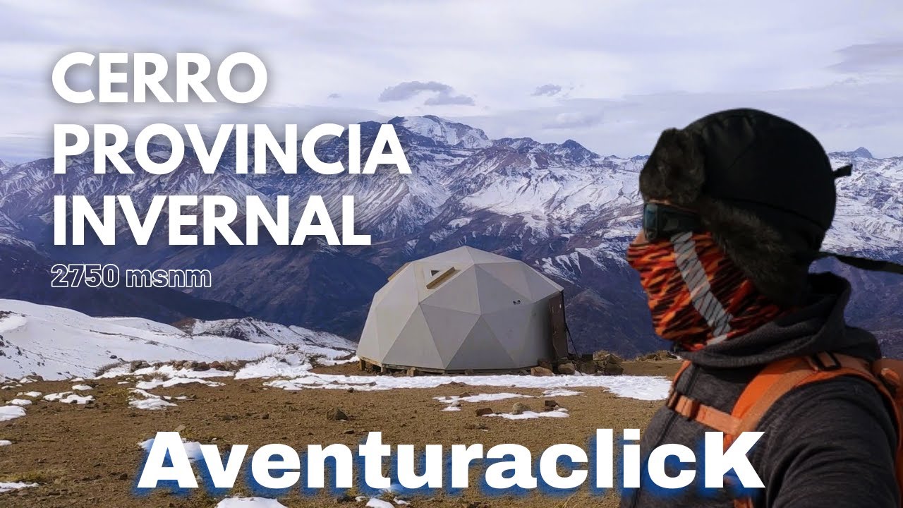 Trekking épico a 2750 m.s.n.m. CERRO PROVINCIA INVERNAL ❄️