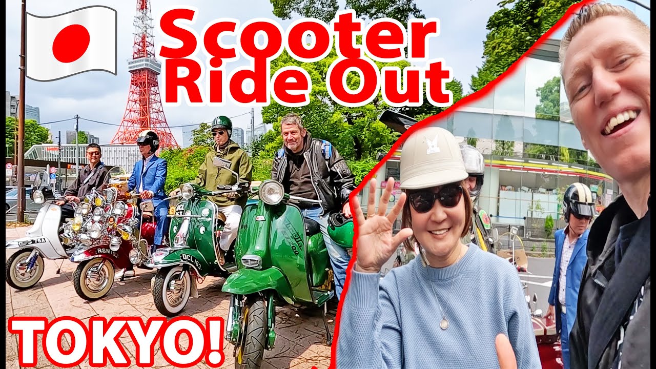 Scooter ride out through Tokyo 2025...Shibuya crossing, Tokyo Tower and more...