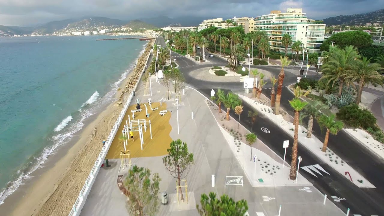 Promenade BoccaCabana à Cannes :  un espace convivial, récréatif et sportif