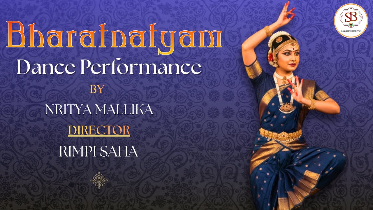 Bharatnatyam Dance Live Performance | Nritya Mallika | Sarbabharatiya Dance Festival | Stage Show