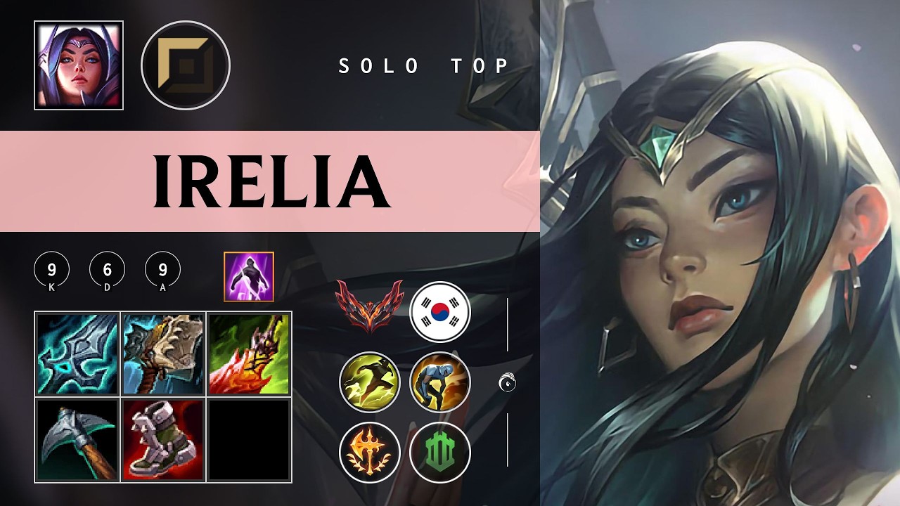 Irelia Top vs Urgot - KR Grandmaster Patch 26.05