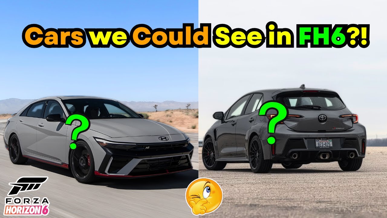 Predicting The Cars We Could See in Forza Horizon 6…