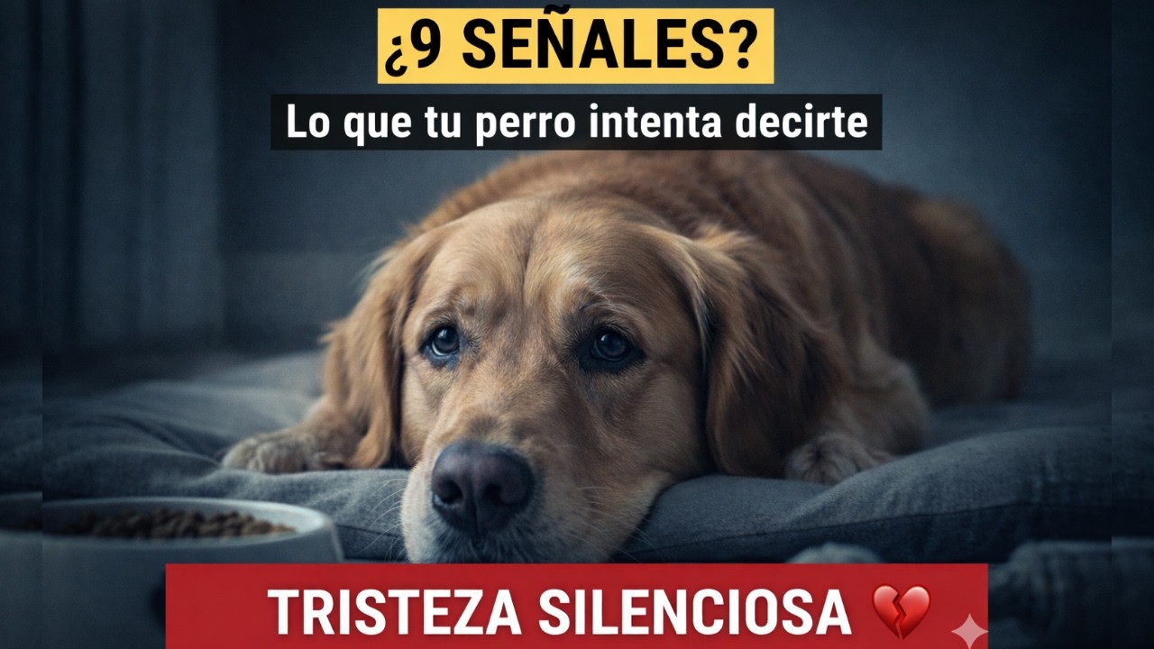 Tu Perro Está Triste y Tú Ni Lo Sabes — 9 Señales Que Nadie Te Cuenta