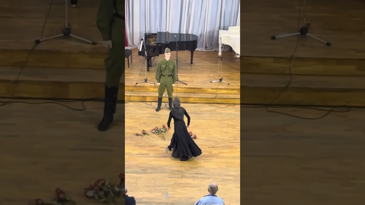 Школьный концерт 9 мая 🖤 «Мать»💔