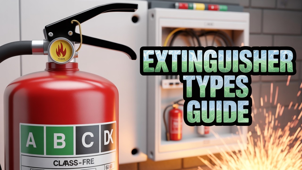 Classes Of Fires And Extinguishers: Guide to Fire Extinguishers