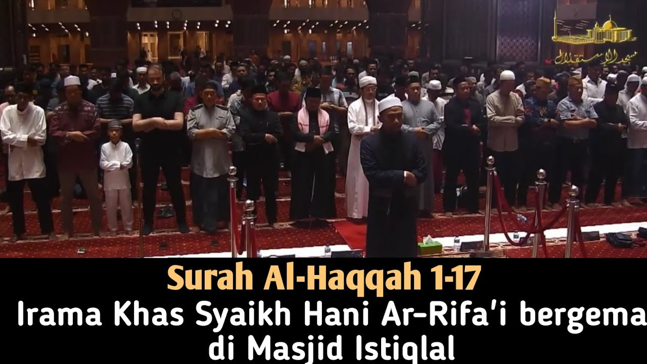 Irama Khas Syaikh Hani Ar-Rifa'i bergema di Masjid Istiqlal |Ust. Salim Ghazali