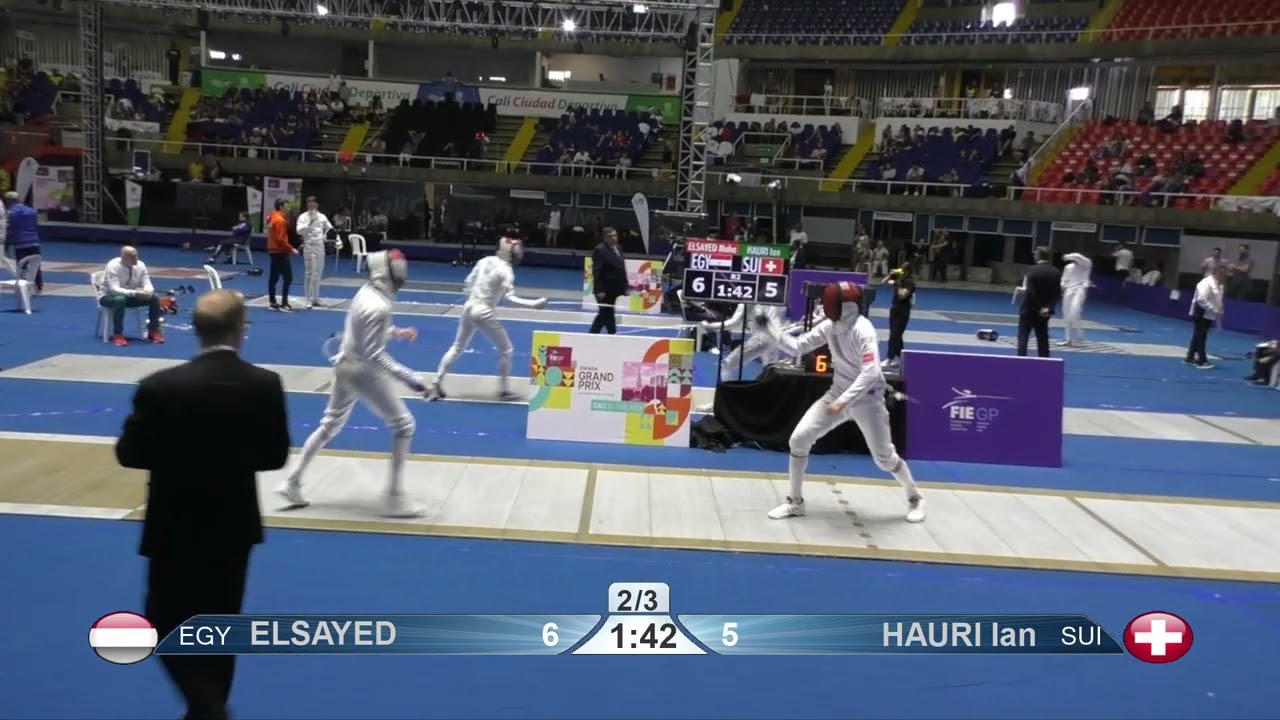 2023 113 T32 05 M E Individual Cali COL GP YELLOW HAURI SUI vs ELSAYED EGY