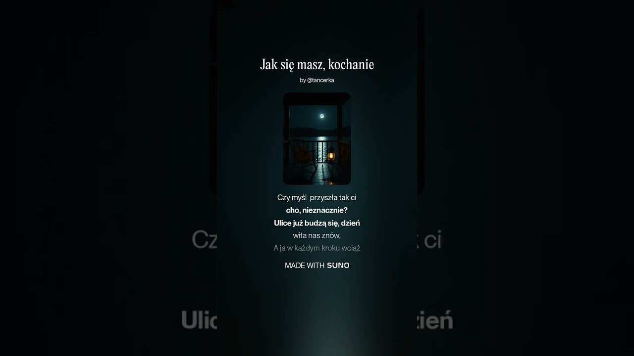 Jak się masz, kochanie