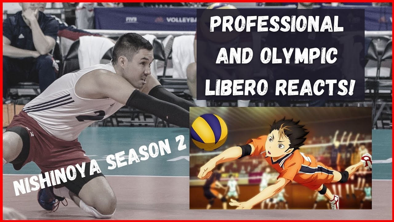 Team USA Olympic Libero Reacts to Nishinoya Haikyu!! Season 2