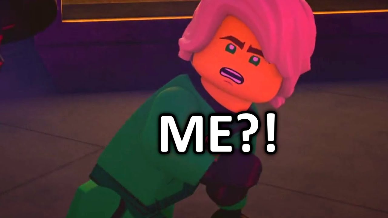 Kai obsessing about being the GREEN NINJA