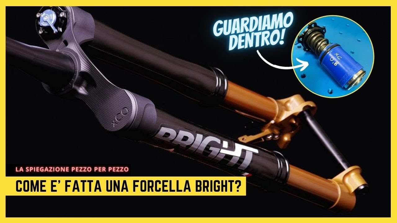 COM'È FATTA UNA FORCELLA DA MTB? APRIAMO UNA BRIGHT RACING SHOCKS!