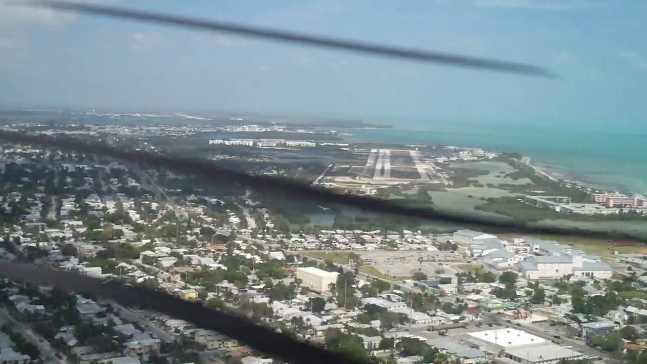 G1000 Cessna 206 Turbo: Key West Visual Approach