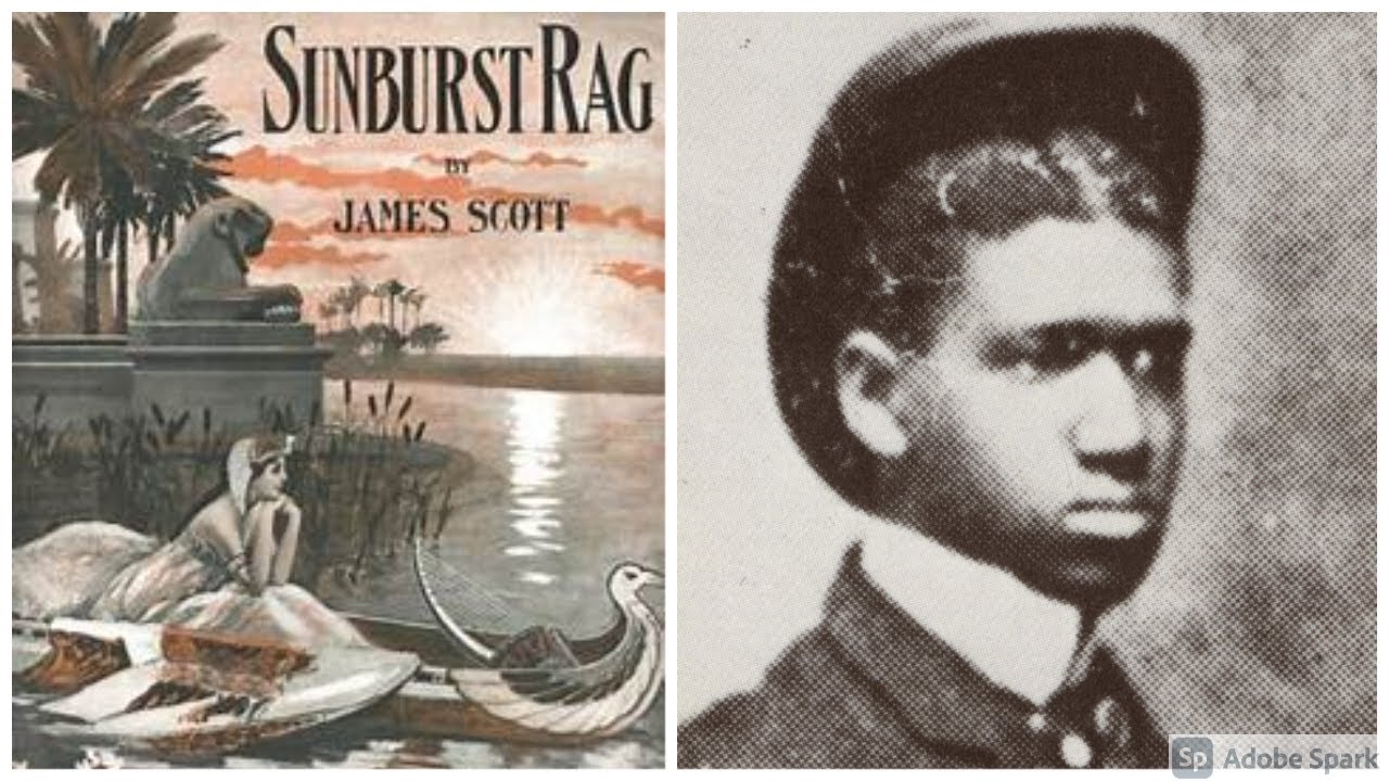 Sunburst Rag by James Scott (1909, Ragtime Piano)