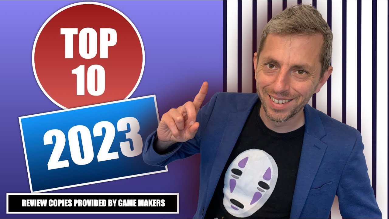 The BEST Board Games of the Year!  Top 10 of 2023.