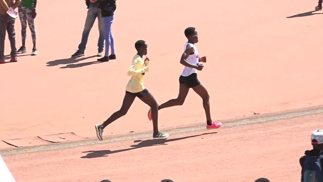 Townhall Time Trial Held By Coach Bitok 5000M Women